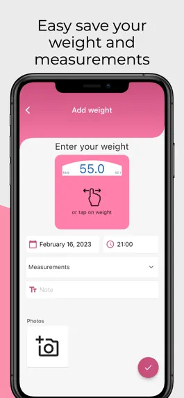 Game screenshot Body fat, BMI, weight tracker. apk