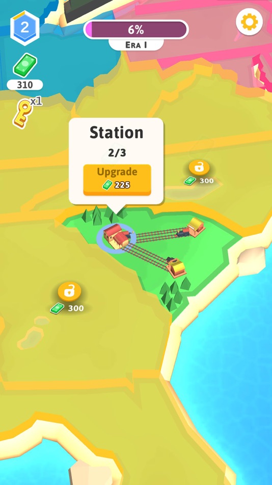 #1. Train Empire: Connect Railroad (iOS) 由: MAD PIXEL