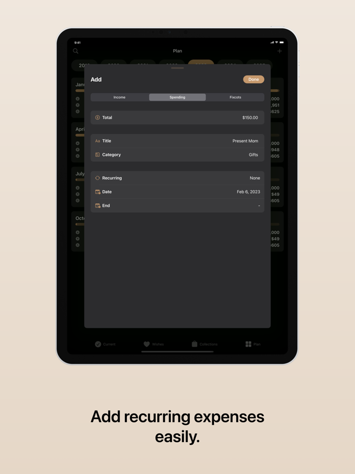 2Spend Expense tracker