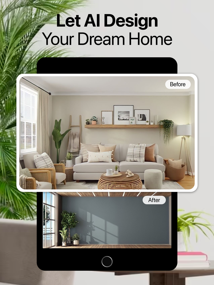 Interior AI Room Design Home