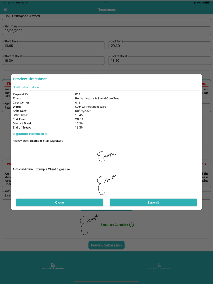 Oberon Nursing Agency