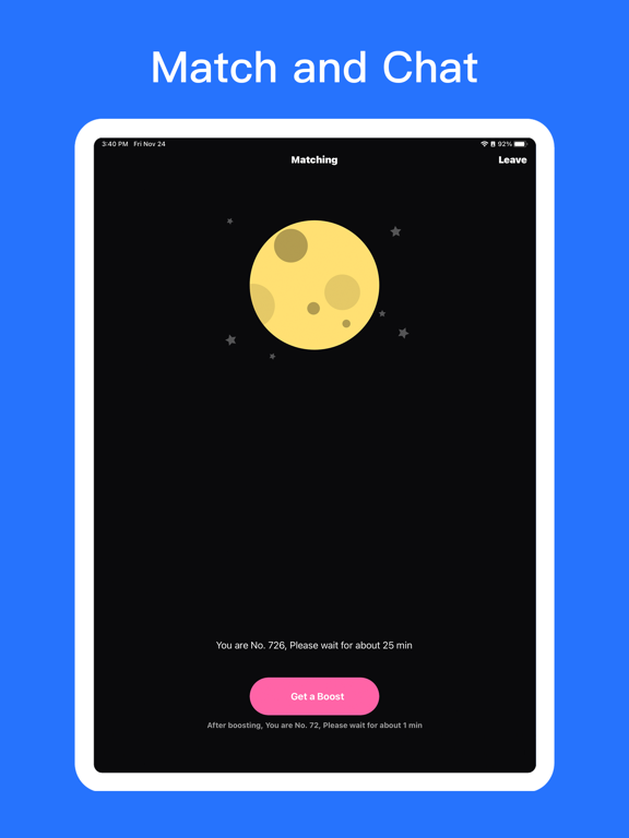 Screenshot #5 pour Goodnight:Fun Voice Dating App