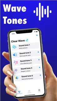 clear wave - test speaker iphone screenshot 2