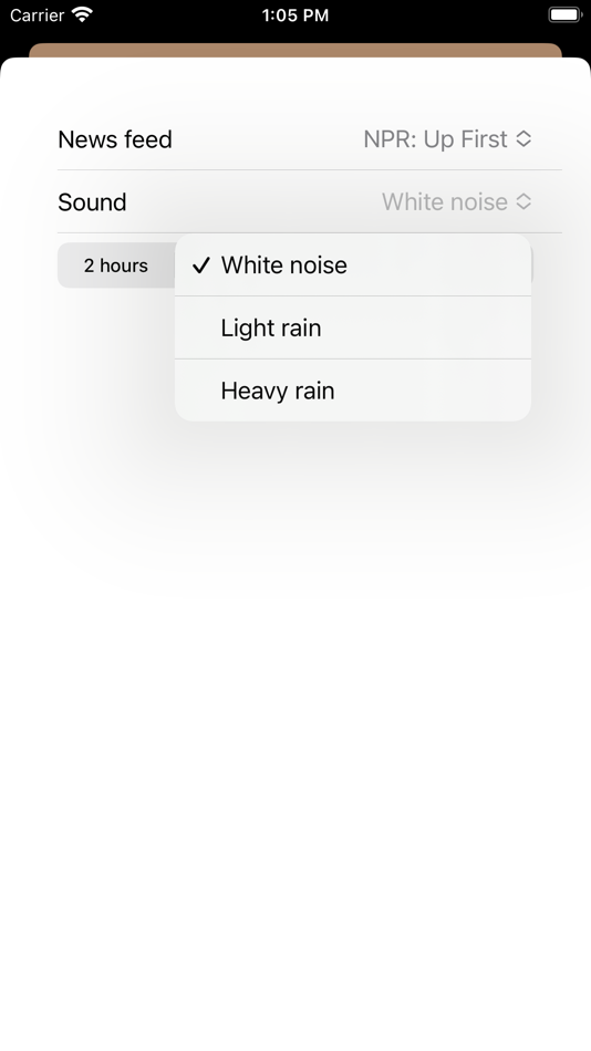 #4. News, Noise, Sleep! (iOS) 由: Michael Thornton