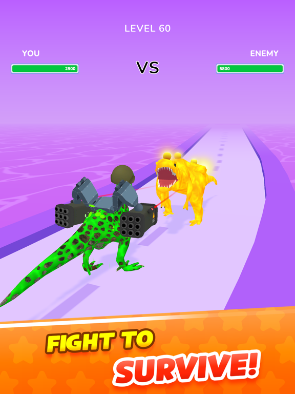 Dino Evolution Run 3D iPad screenshot 3 - Games app