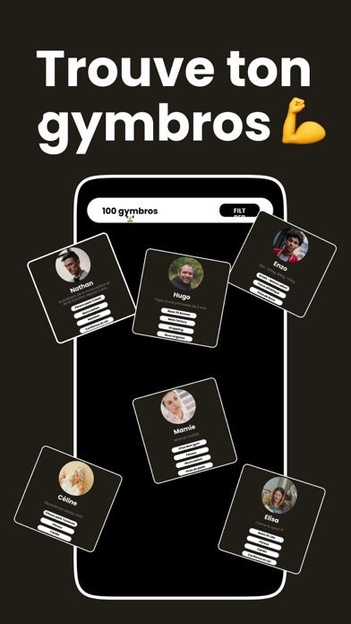 Gymbros - Workout partner Screenshot