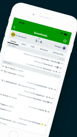 Game screenshot ScoreStats - Live Scores apk