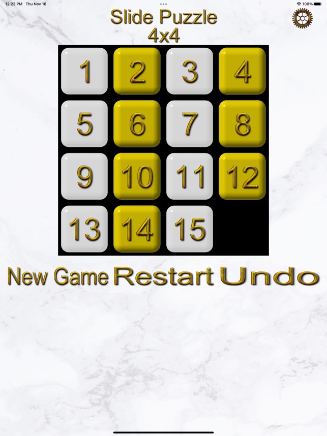 Square store puzzle game