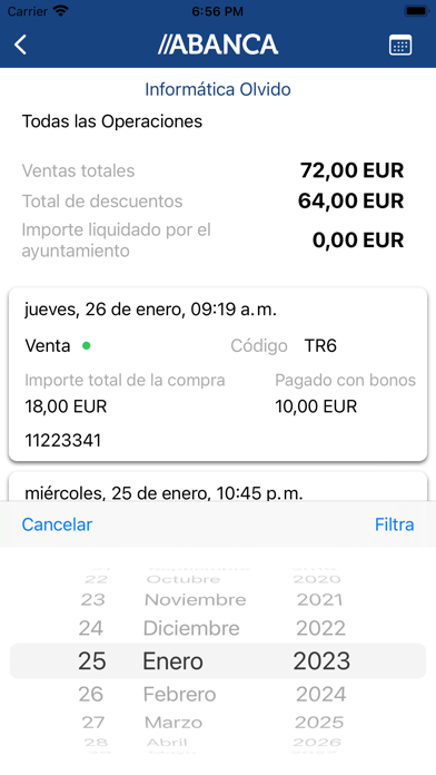 Bonos Ourense Comercio Screenshot