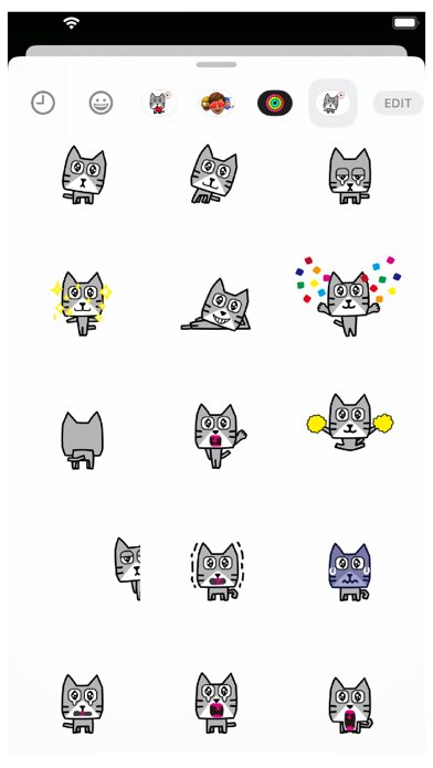 Screenshot #2 pour KAKU Cat 2 Animation Sticker