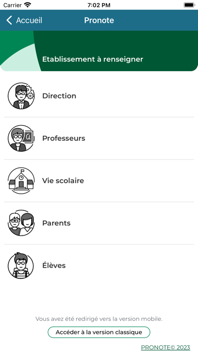 Collège Ste Marie Barbezieux Screenshot
