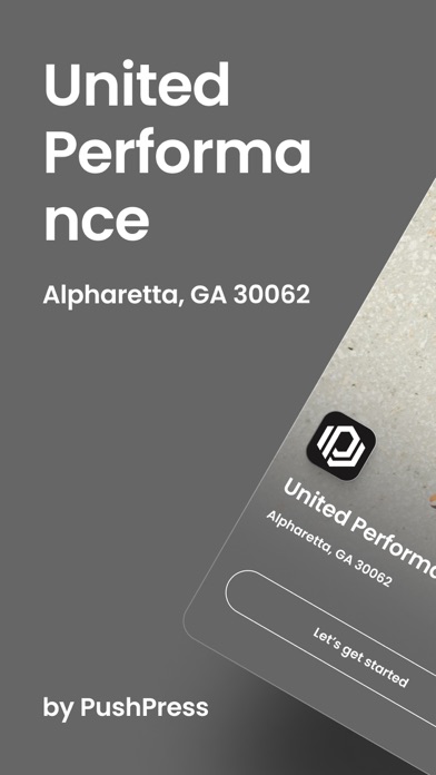 United Performance Screenshot