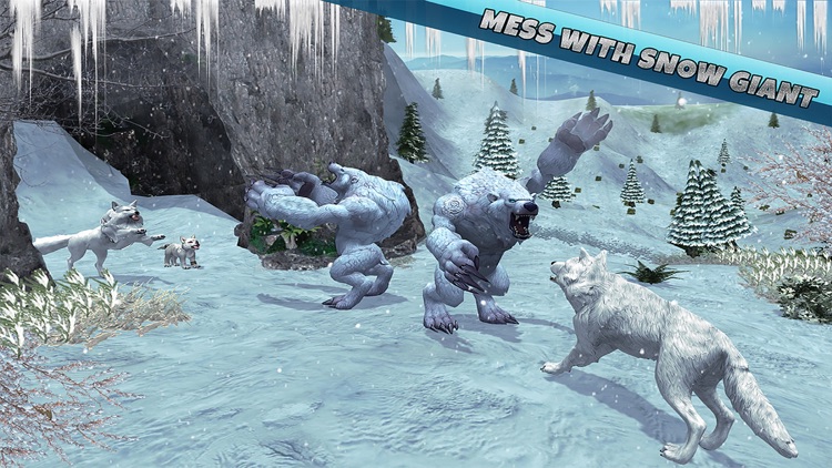 Snow Wolf Family Simulator
