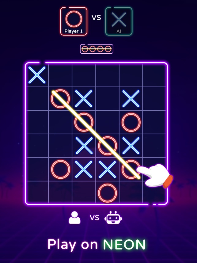 Tic Tac Toe 2 Player - xo game for Android - Free App Download