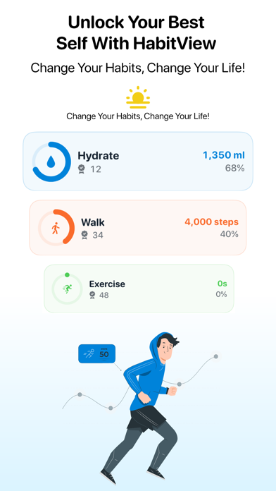 Habit Tracker - HabitView Screenshot