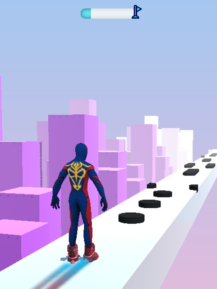 Superhero Skates Roller Run