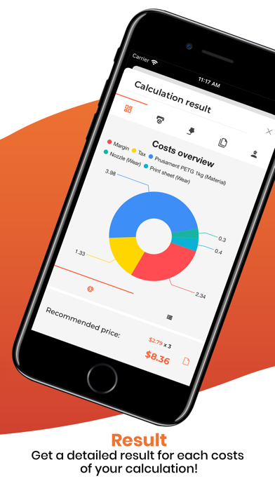 3D Print Cost Calculator Liteのおすすめ画像4