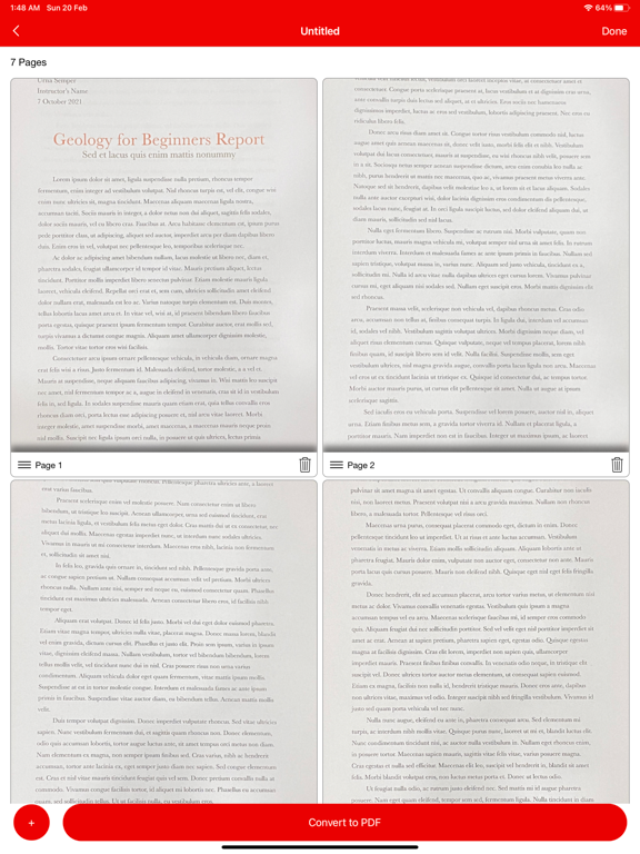 Photo to PDF Converter - PDFO iPad screenshot 5 - Productivity app