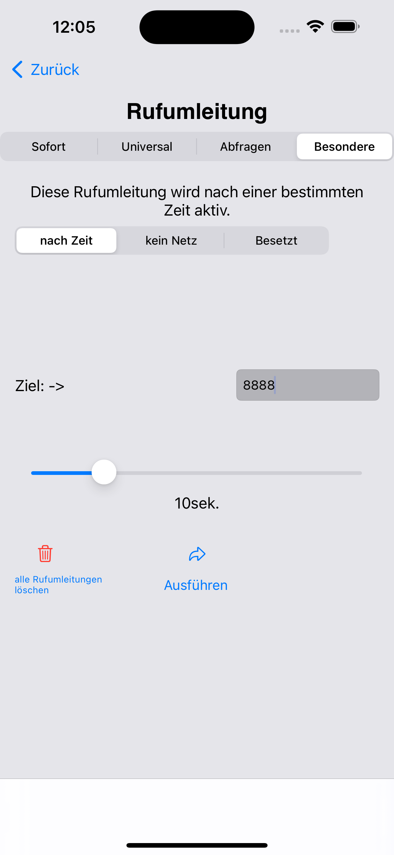 Rufumleitung-light