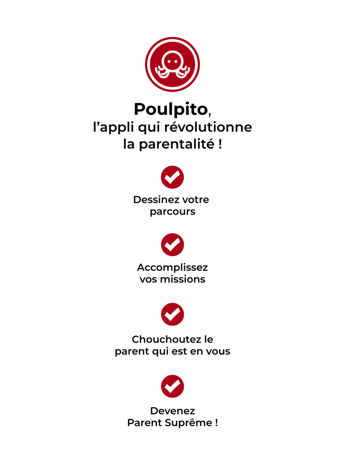 Poulpito - Le parcours