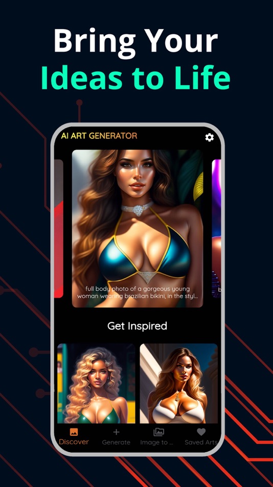 #2. Sexy AI Art Generator (iOS) 由: Pornima Kulkarni