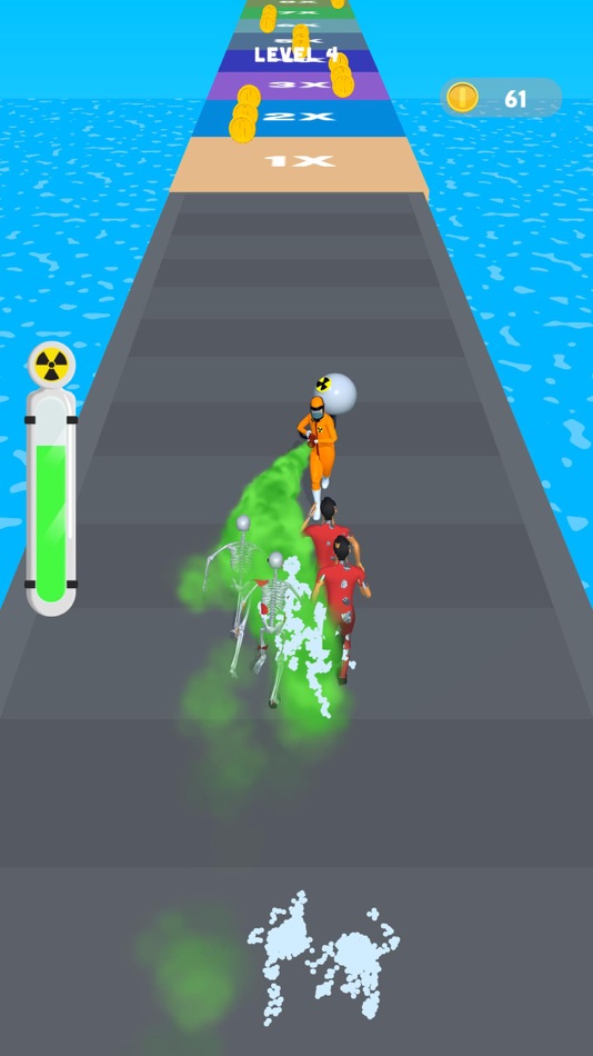 #8. Toxic Runner 3D (iOS) By: Mustafa Akbaba