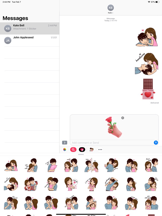 Valentinesday Sticker by Louis Vuitton for iOS & Android