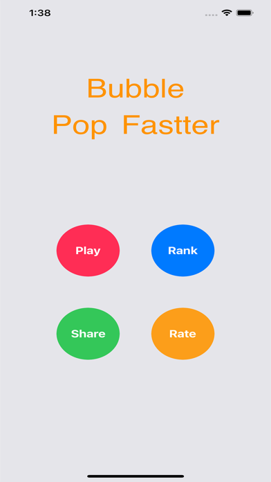 Screenshot #1 pour BubblePopFastter