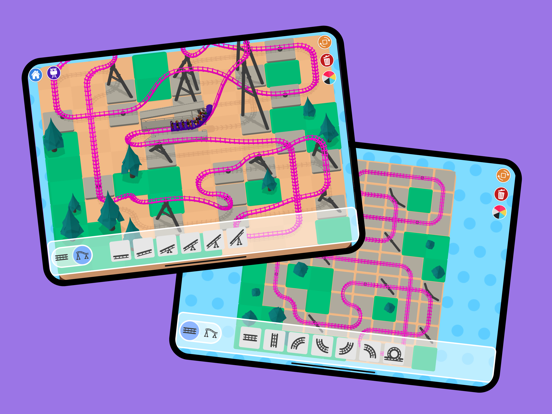 Roller Coaster Kit iPad screenshot 7 - Education app