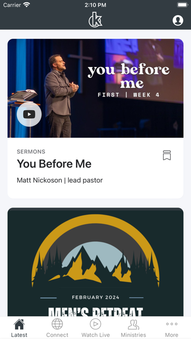 Kingsway Christian Church Screenshot