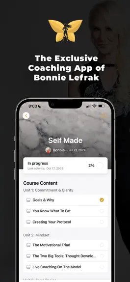 Game screenshot Bonnie Lefrak Coaching App apk