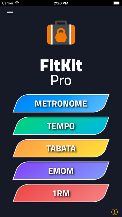 FitKit Pro Screenshot