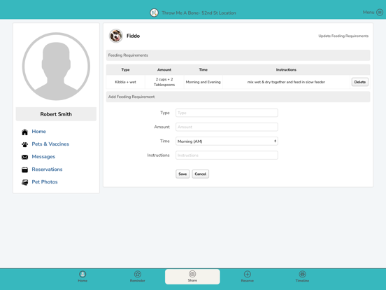 Throw Me A Bone NYC iPad screenshot 6 - Business app