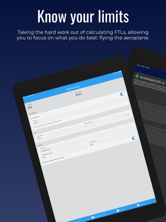 Screenshot #4 pour EASA FTL Calculator