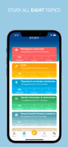 A-Level Biology App screenshot #1 for iPhone