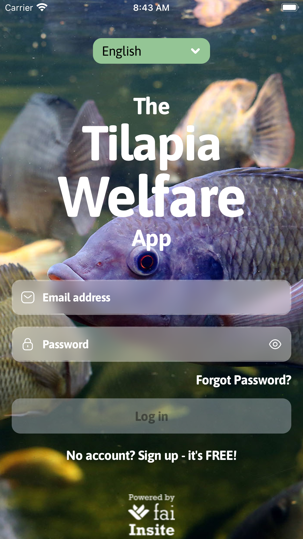 Tilapia Welfare App