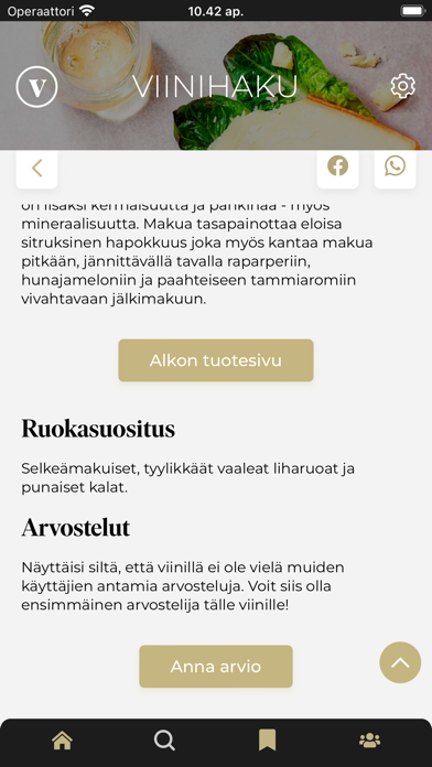 Viinivinkki Screenshot