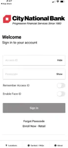 City National Bank of Taylor screenshot #2 for iPhone