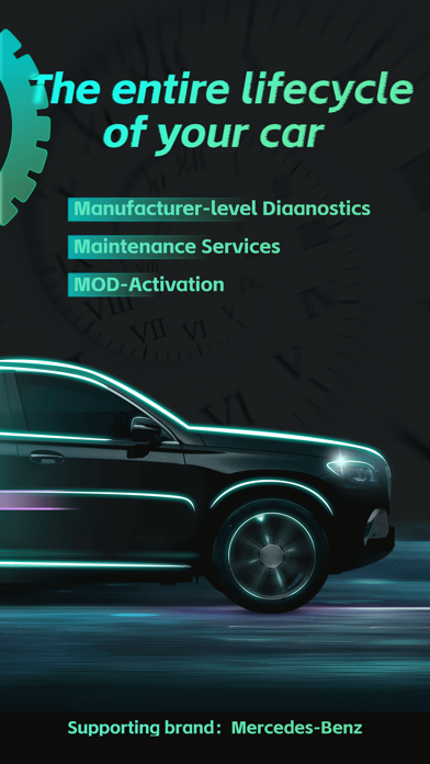 MotorSure MB Car Diagnostics Screenshot