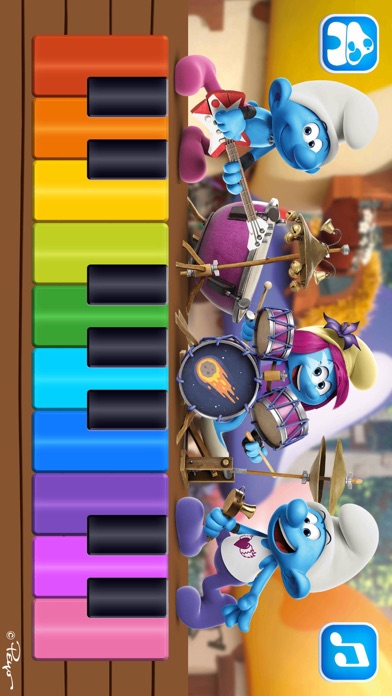 The Smurfs - Educational Games Screenshot