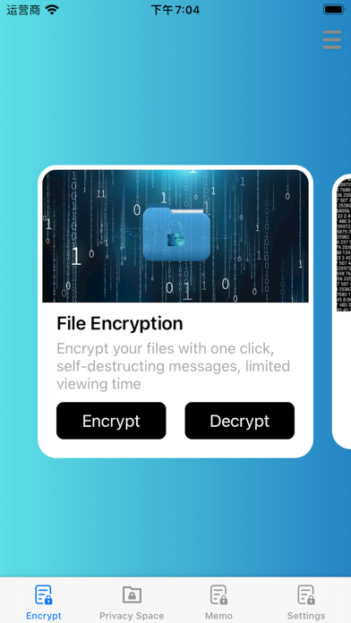 OneCrypt - Encrypt Files Screenshot