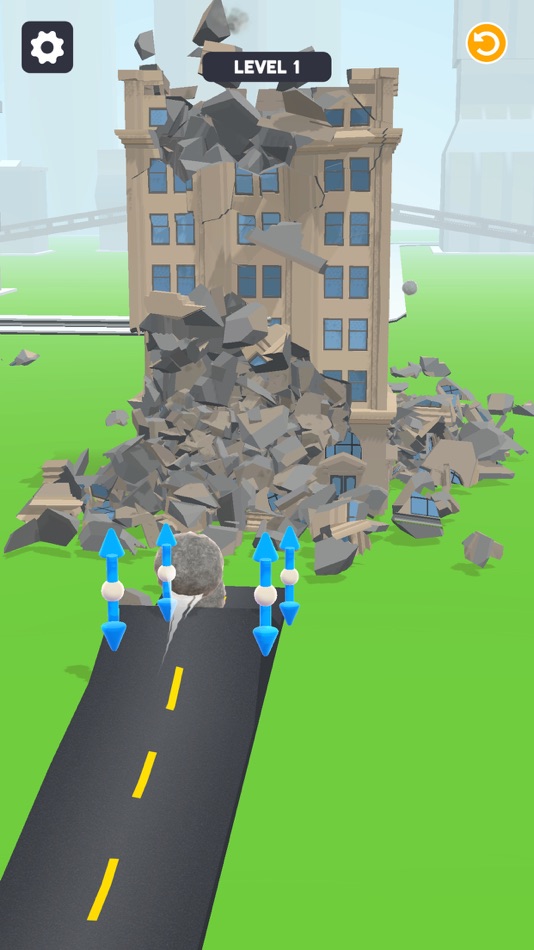 #2. Demolish Ramp (iOS) 由: Gigantic Games