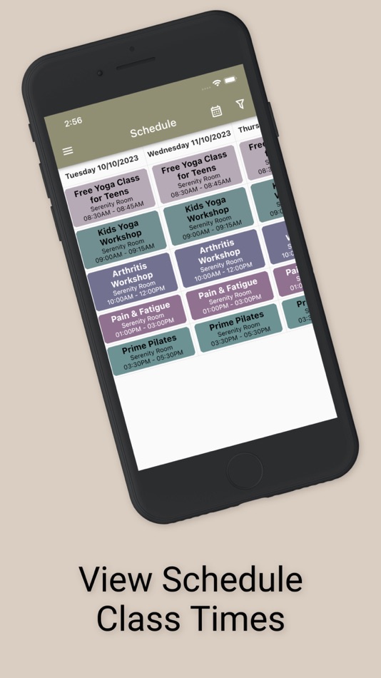 #2. Serenity Bookings App (iOS) 由: Treshna Enterprises