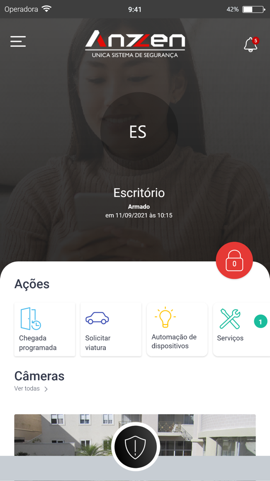 #1. My Anzen (iOS) 由: Anzen Sistema de Segurança