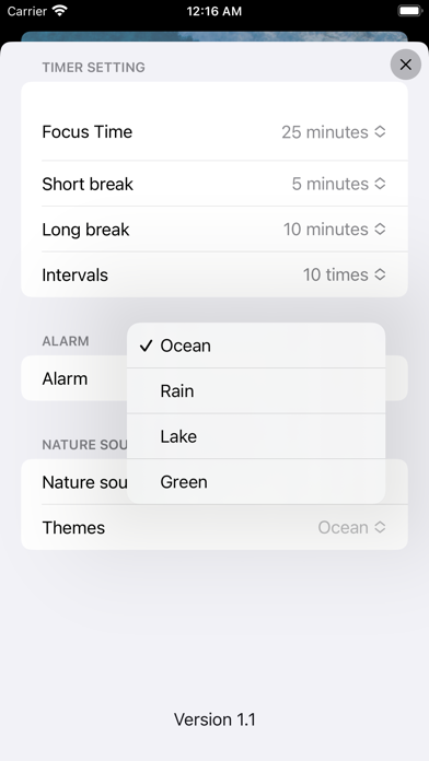 Focus In Nature Screenshot