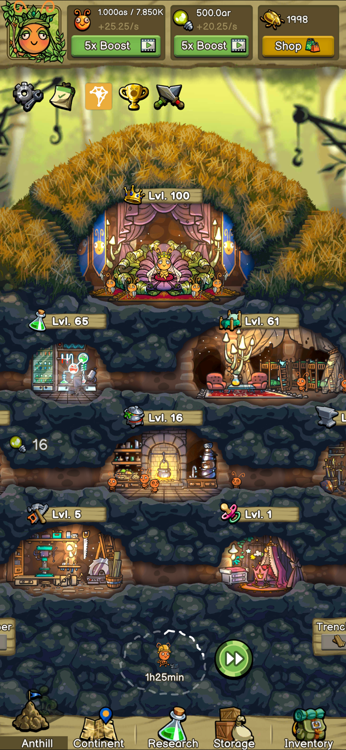 Idle Ant Colony - Sim Game