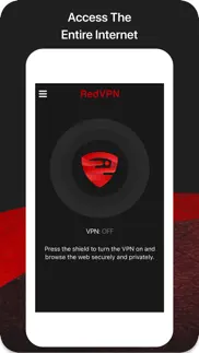 redvpn, fast & secure vpn iphone screenshot 1