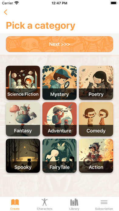 Tailored Tales Screenshot