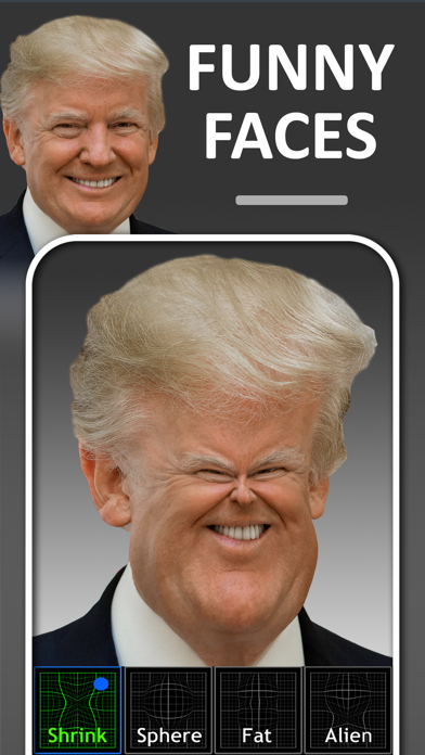 Funny Face Camera Booth Screenshot