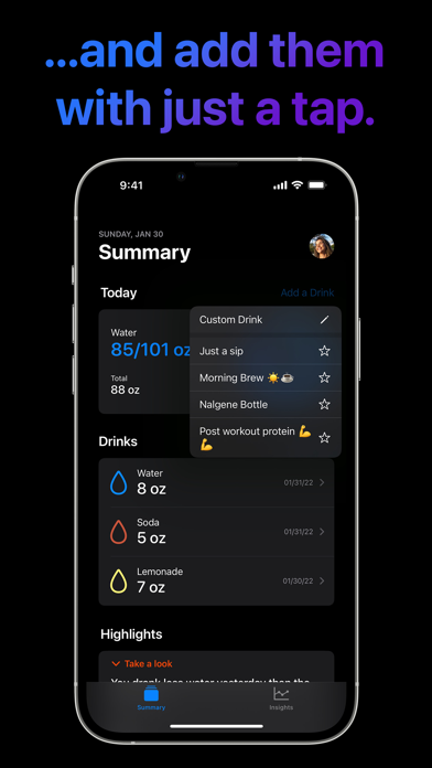 Aqua - Smart Water Tracker Screenshot